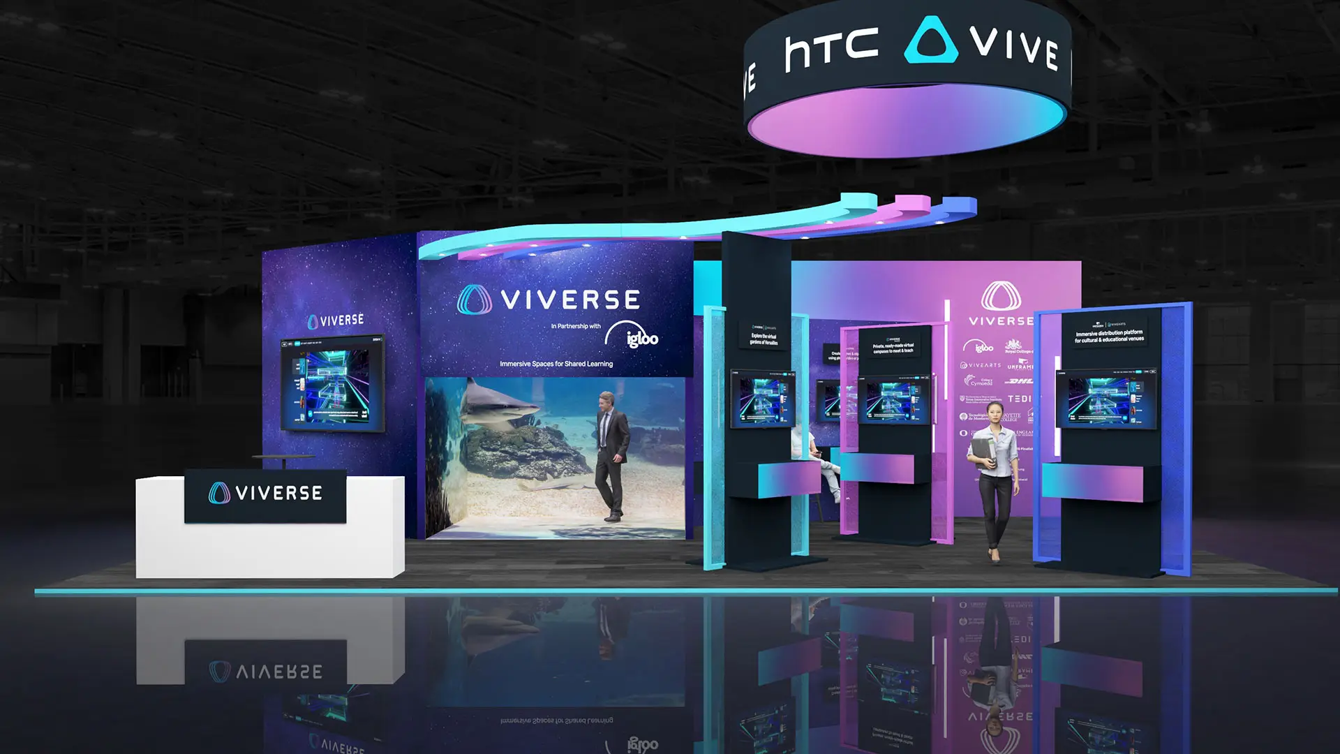 VIVERSE stand at BETT