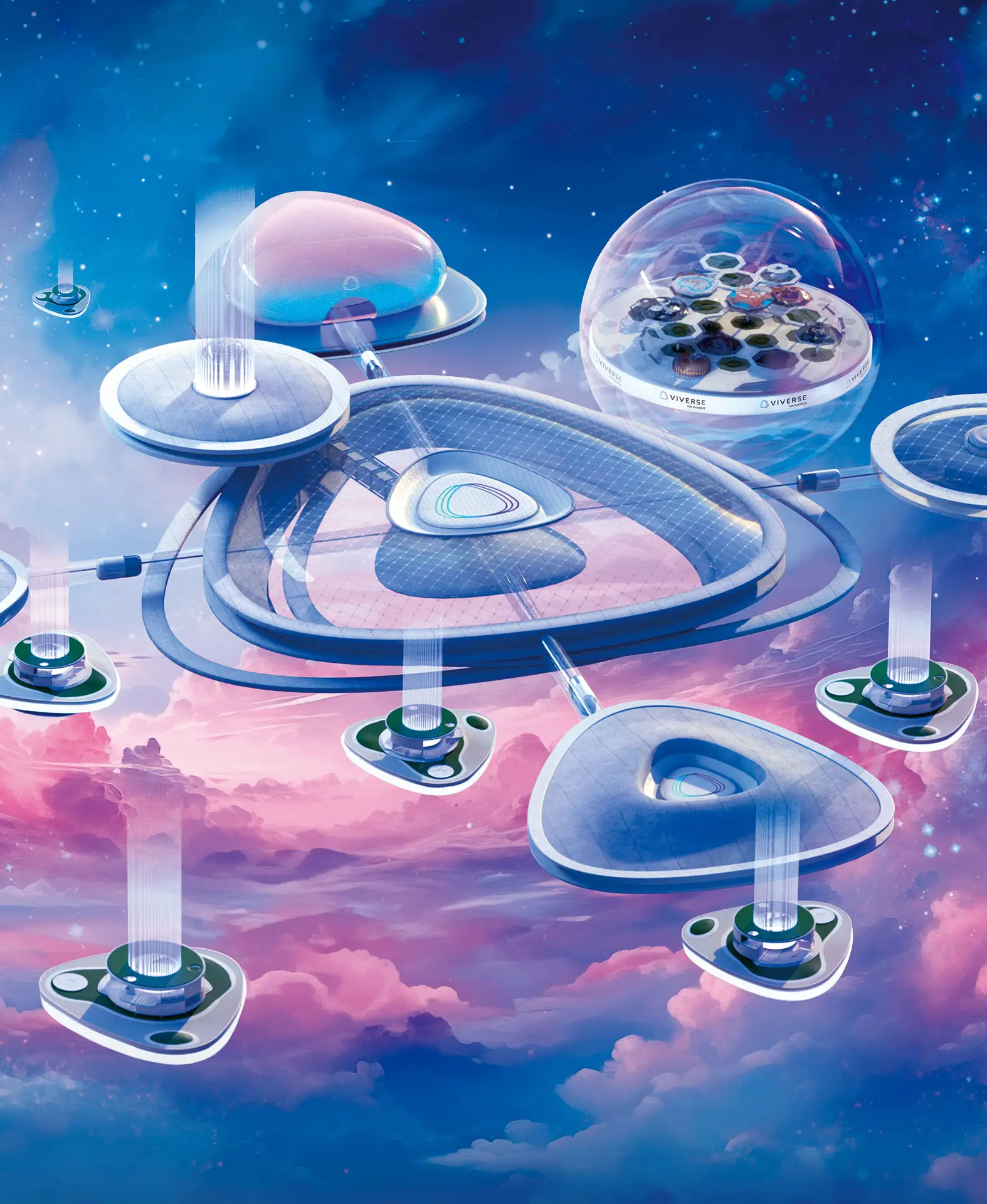 VIVERSE Q1 campaign key visual